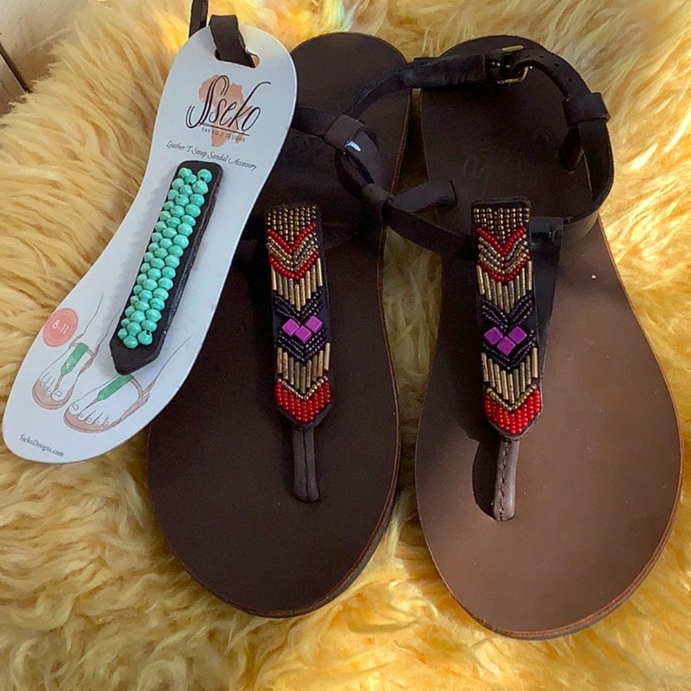 NWT SSEKO CONVERTIBLE SANDALS SIZE W8